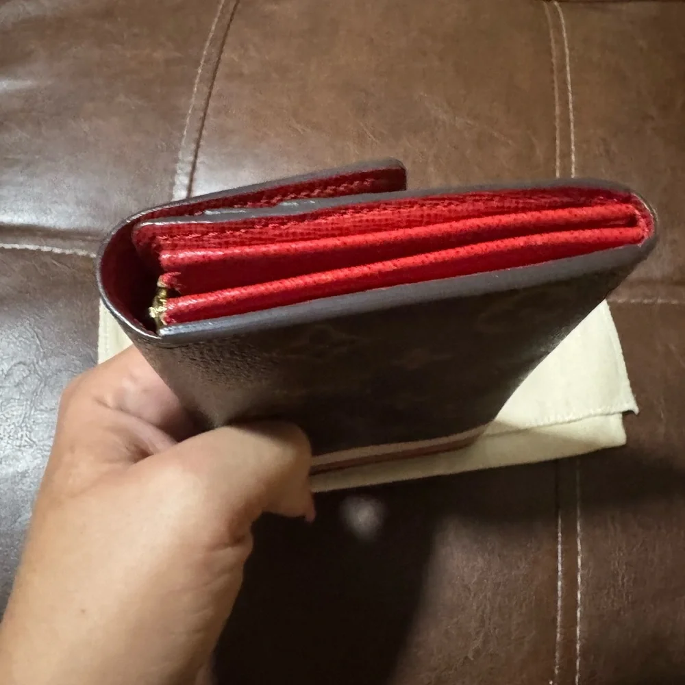 Louis Vuitton Limited Edition Monogram Groom Sarah wallet